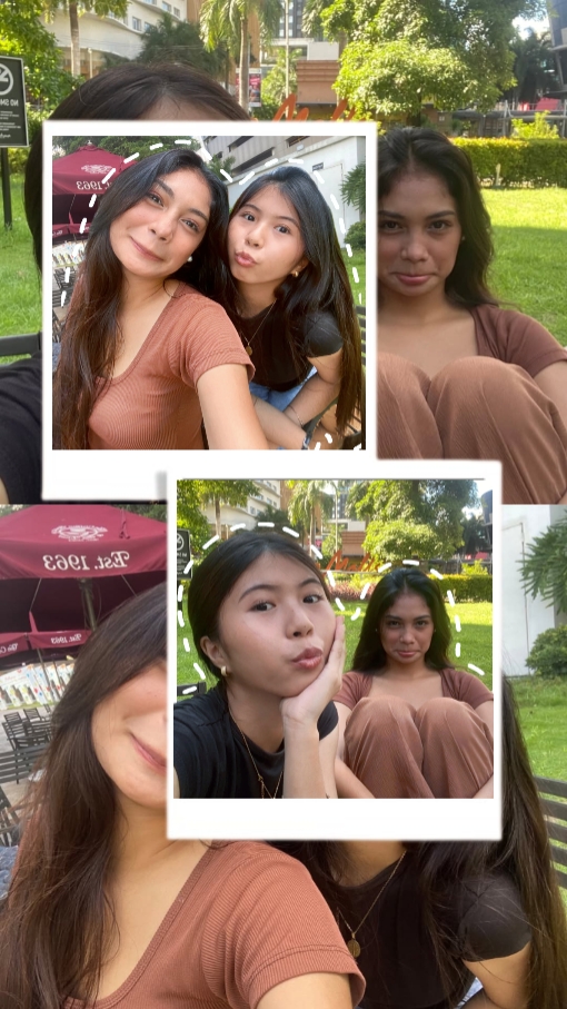 2 Bilder mit Freund 