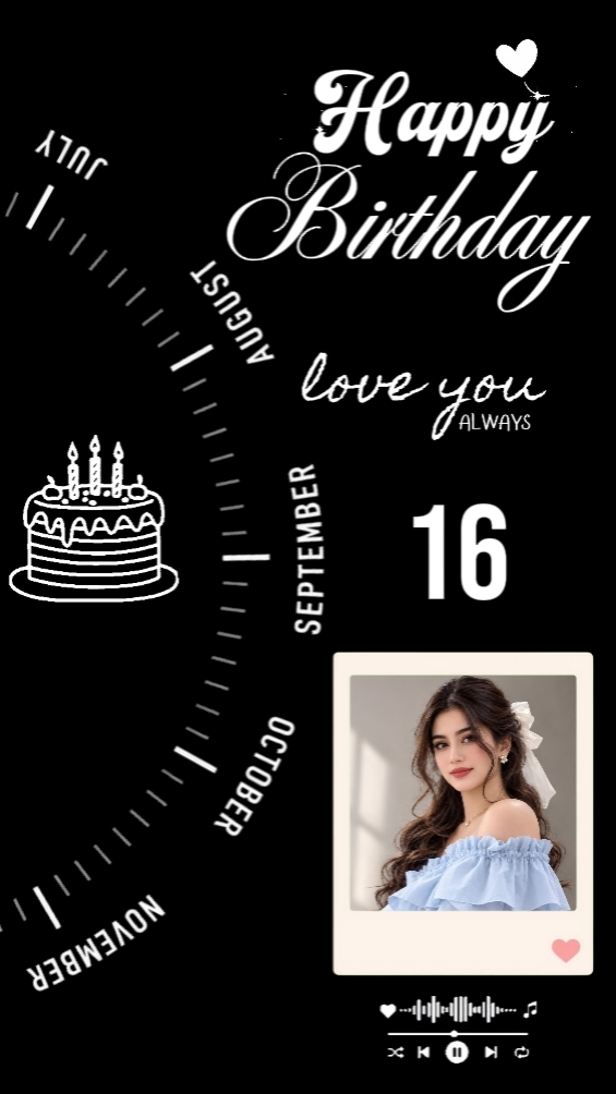 16 Sept Birthday