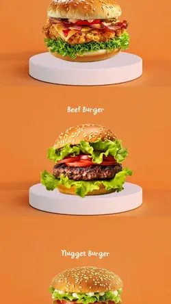 Burger Menu