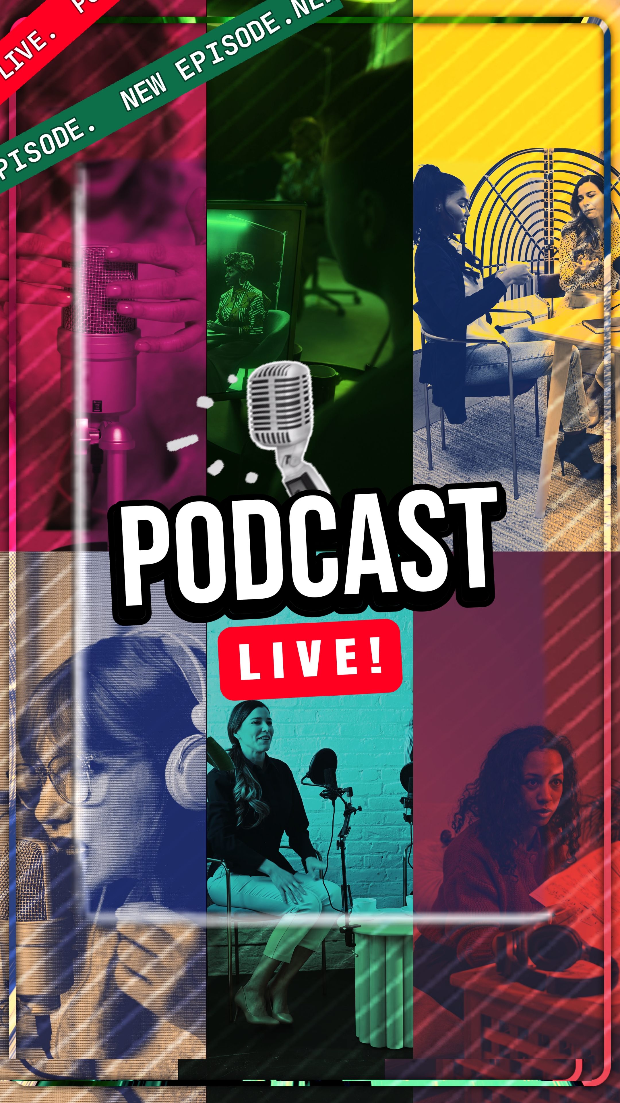 siaran langsung podcast