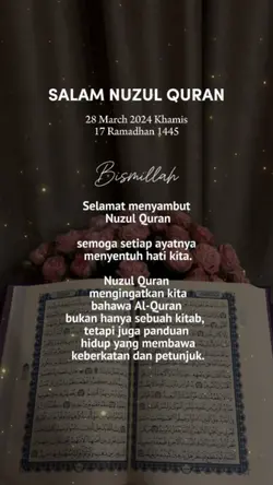salam nuzul quran