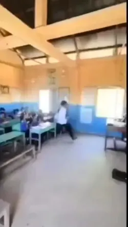 Akibat ngelawan guri