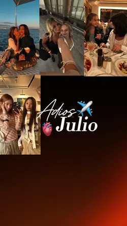 Adiós julio 🫀💗