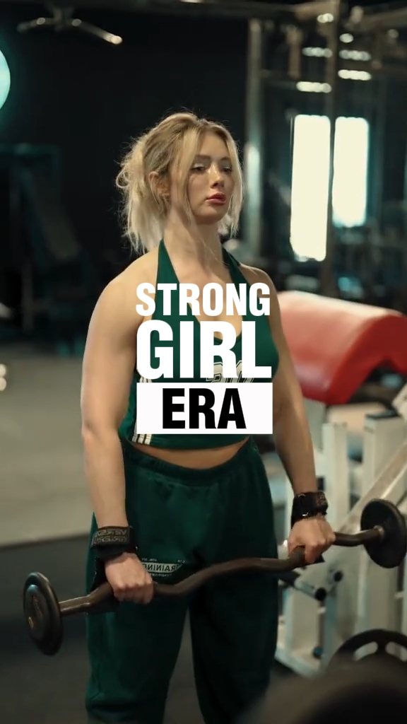 Era de chica fuerte 