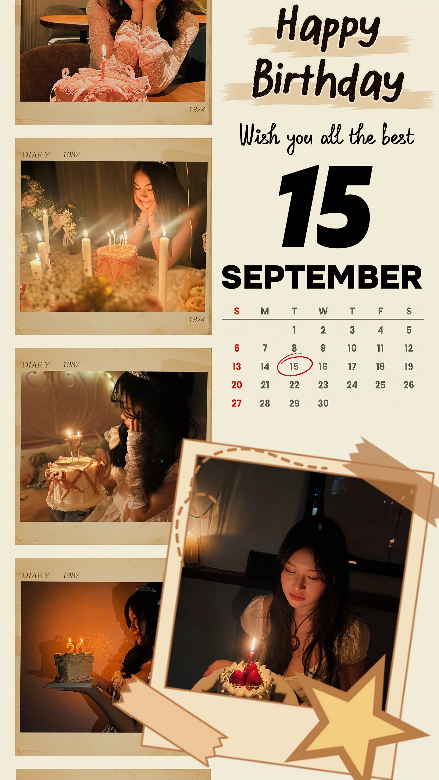 HBD 15 SEPT 2026