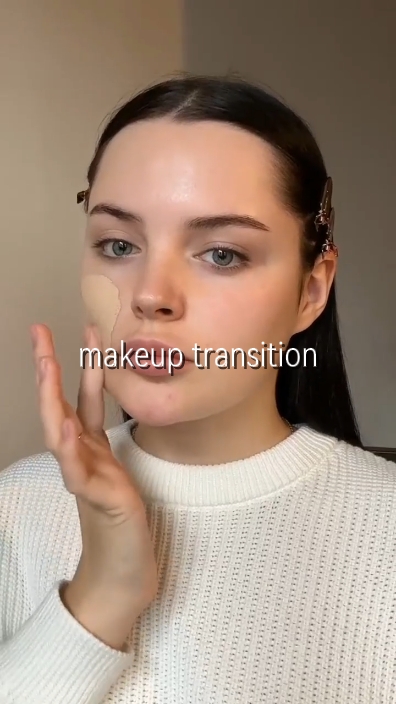 makeup transition
