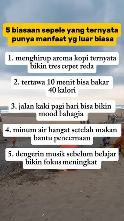 5 kebiasaan