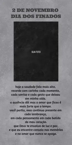 Dia dos finados