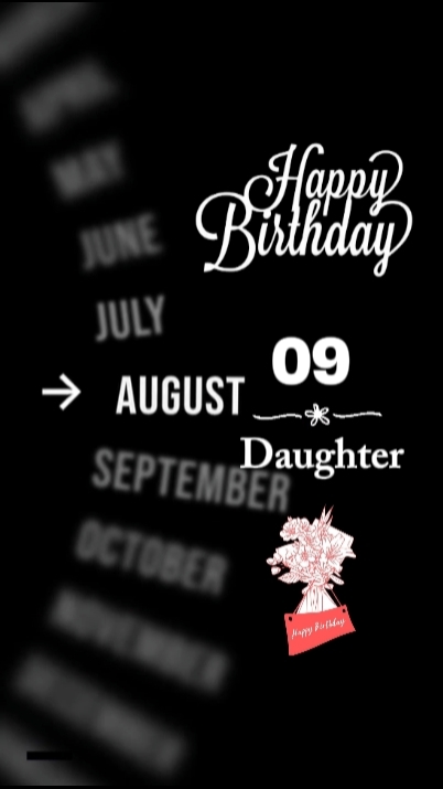 birthday 09 august 