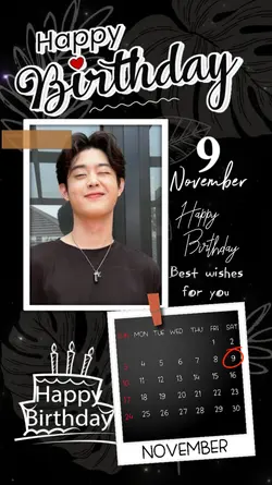 HBD 9 NOVEMBER AESTH