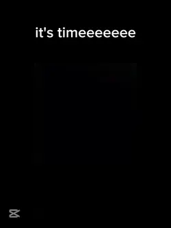 it's timeeeeeee