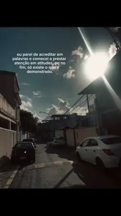 parei de acreditar