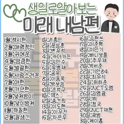 내 미래 남편은 누굴까?
