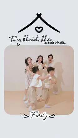 Mẫu 8 ảnh gia đình 