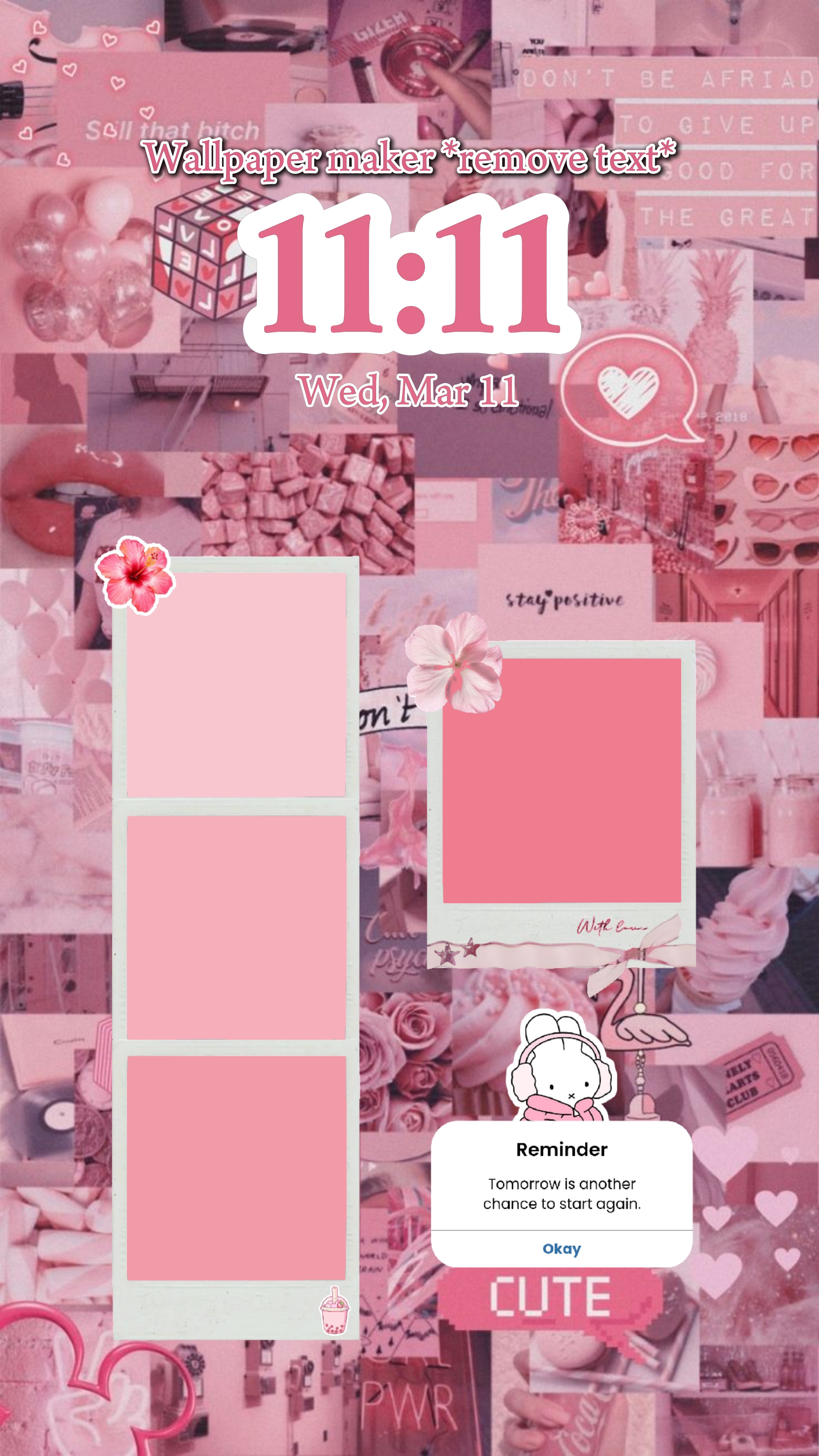 Fondo de pantalla rosa