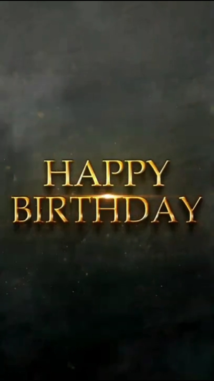 Joyeux anniversaire 