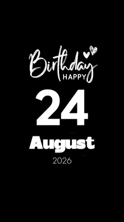 birthday 24 august