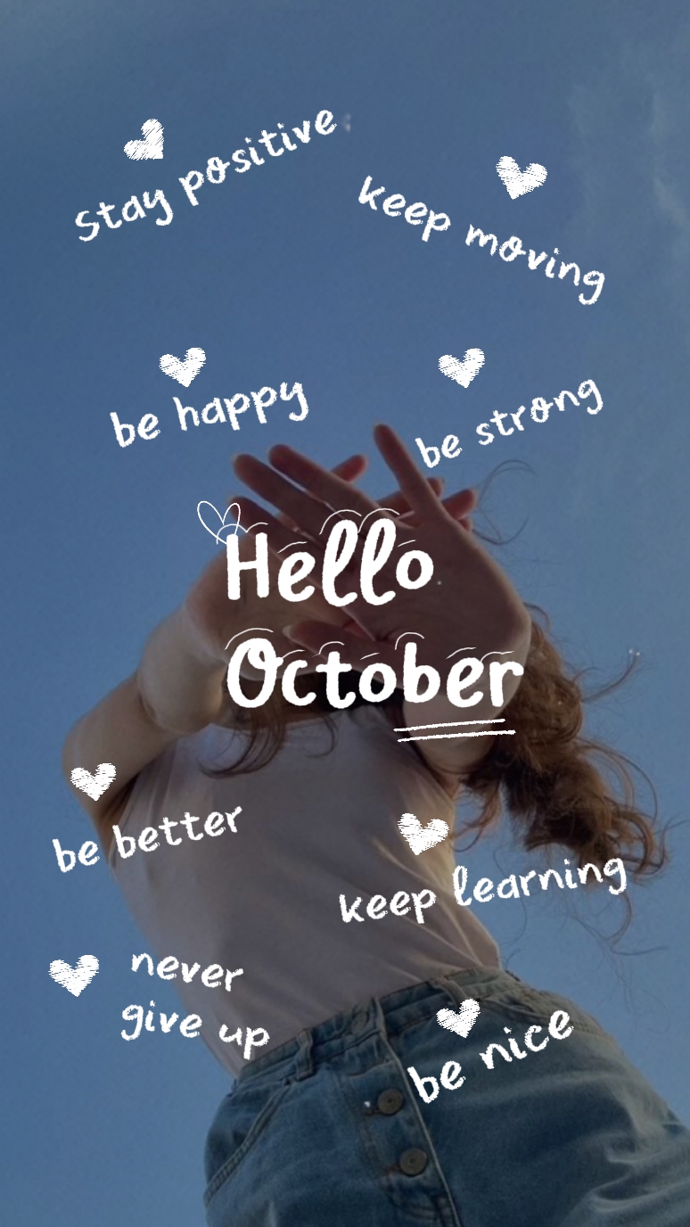 Bonjour octobre