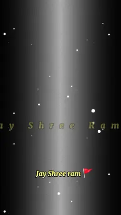 Jay Shree ram 