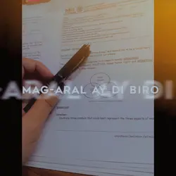mag-aral ay di biro