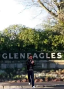 Posh golf course
