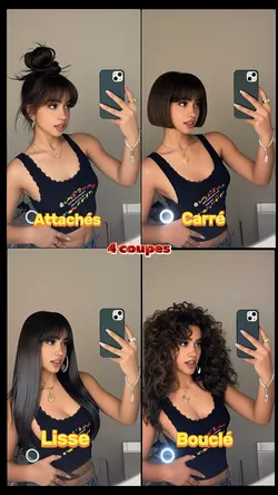 4 coupes 💇‍♀️ 