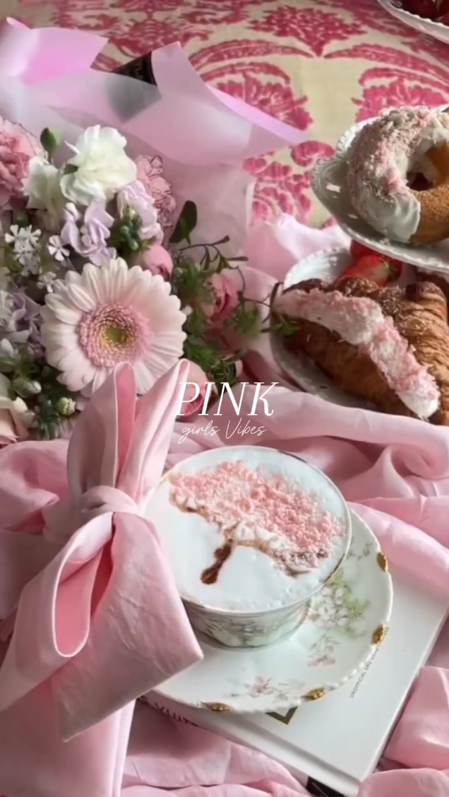 pink girls vibes