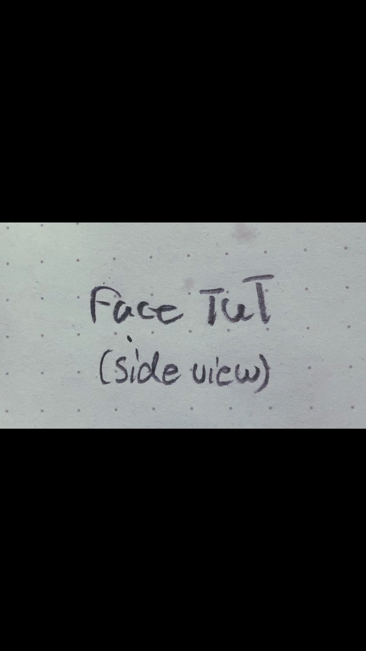 Face tutorial ✨