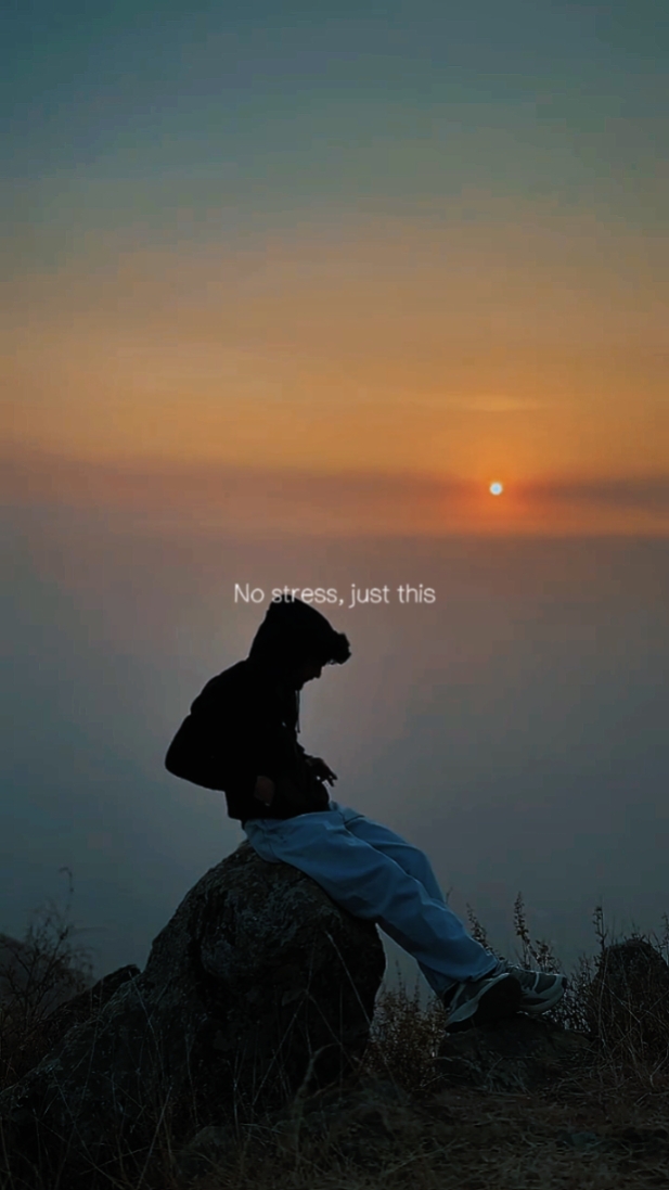 No stress, just this