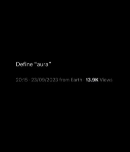 Definir "aura"