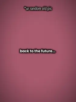 back to the future