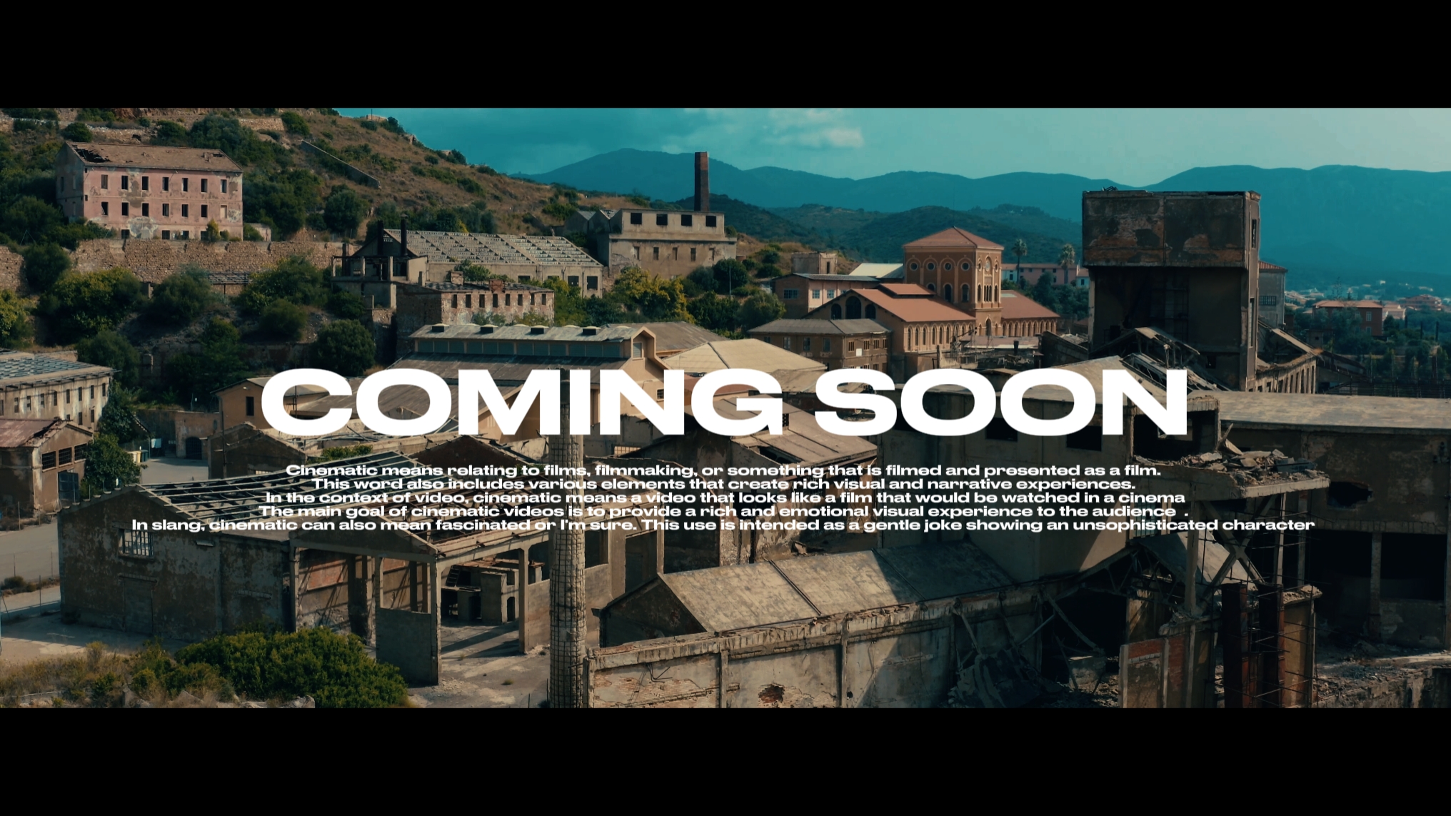 TRAILER CINEMÁTICO