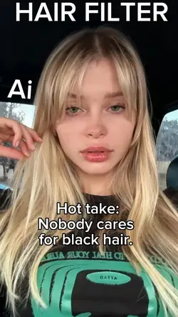 AI BLACK HAIR FILTER