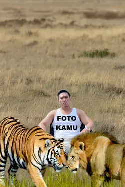 FOTBAR SINGA HARIMAU