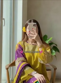 Outfit-reveal med spegeleffekt