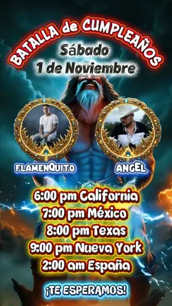 batalla de cumpleaño