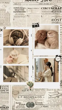 aesthetic newspaper 