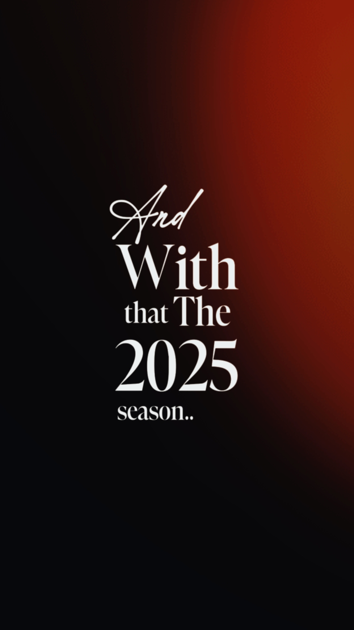 2025가 끝납니다