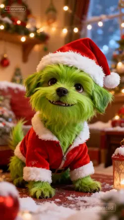 PET AI AS GRINCH 🍂