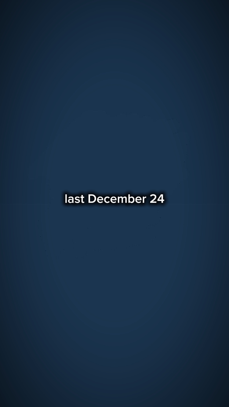 El pasado 25 de diciembre 