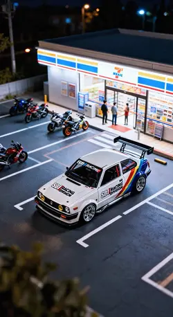 Miniatur Car 3D