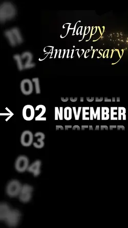 02 November Anniv