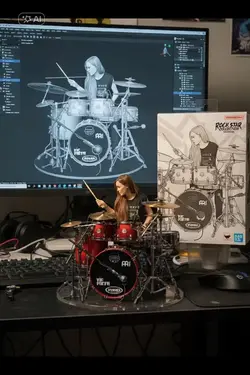 Ai Figure Drummer