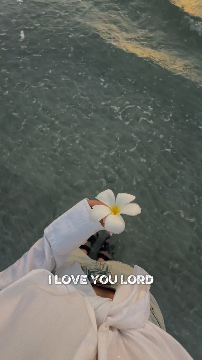 Eu te amo senhor