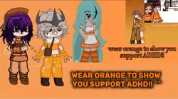 Wear orange to show 