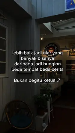 Bukan begitu ketua