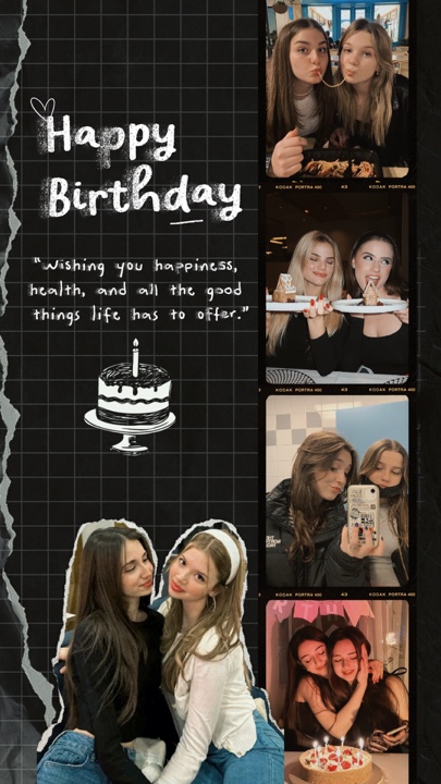 생일 스크롤