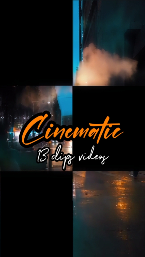 13 CLIPES CINEMÁTICOS