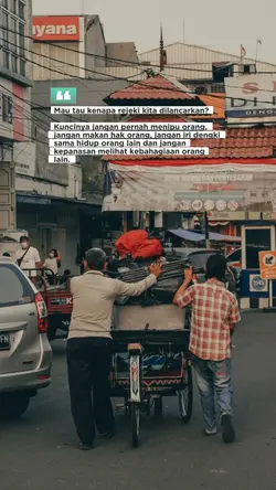 mau tau knapa rezeki