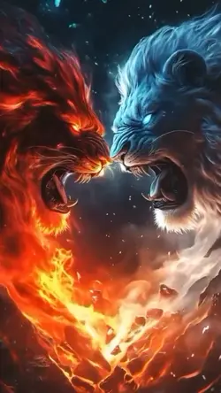 Fire lion #1